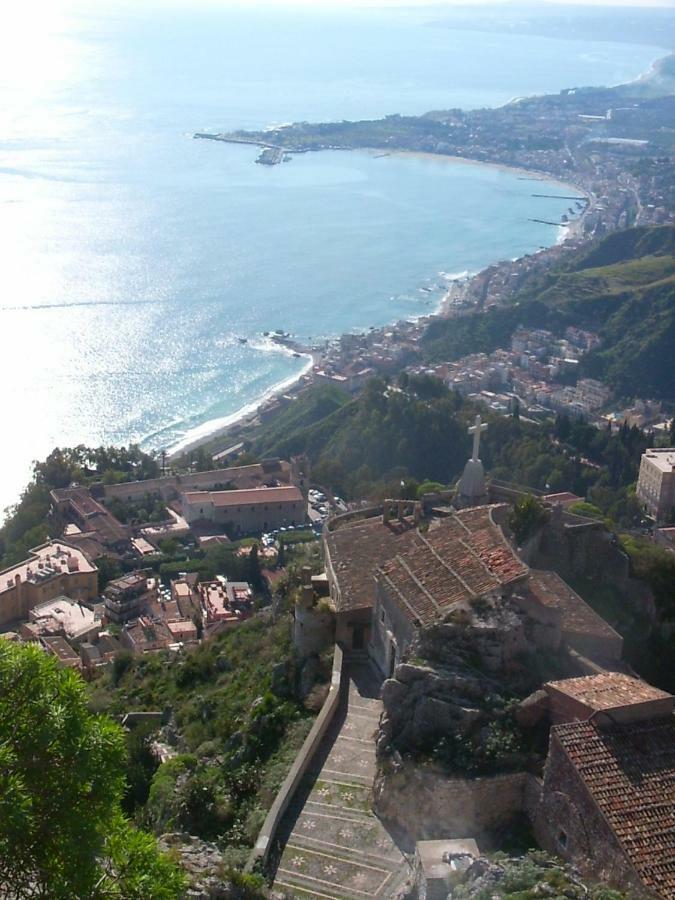 Taormina Castle And Sea View1 Leilighet Eksteriør bilde